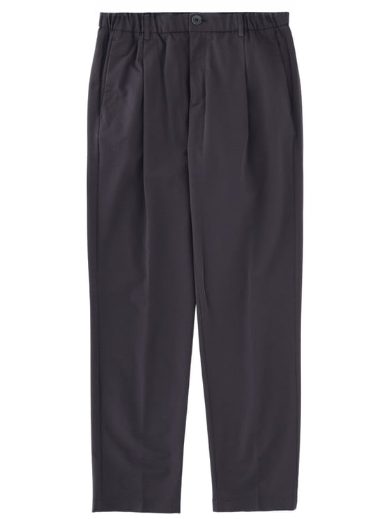 Herno Matte Tailored Polyester Straight-Leg Pants