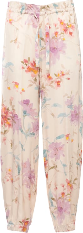 Herno Trousers Ivory