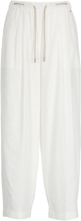 Herno Trousers White