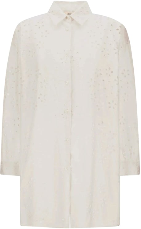 Herno Geborduurd overhemd