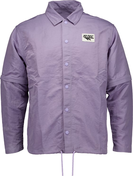 Hi-Tec Hi-tec Hts74 Lm Zip-off Shirt Lange Mouw Overhemden Lila Htsa01004