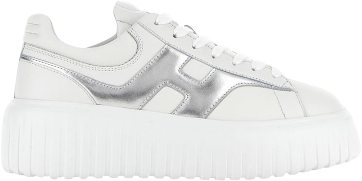 HOGAN Sneakers Bianco Argento