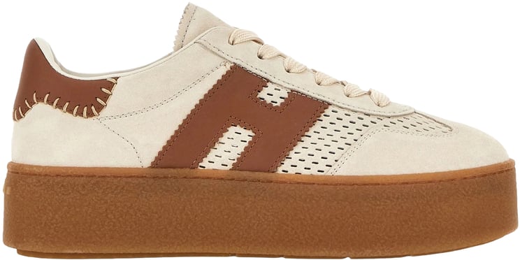 HOGAN Sneakers Beige/Brown