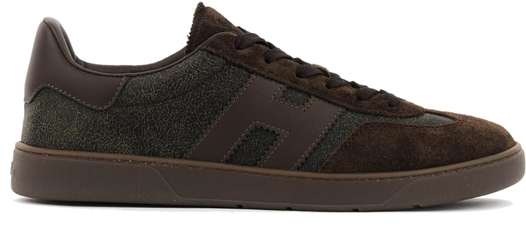 HOGAN Cool Brown Suede/leather