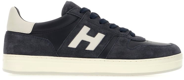 HOGAN Hogan Multicolor suede and leather H668 sneakers