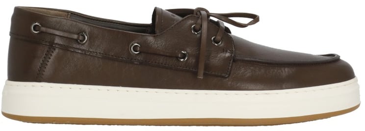 HOGAN Flat Shoes Marrone