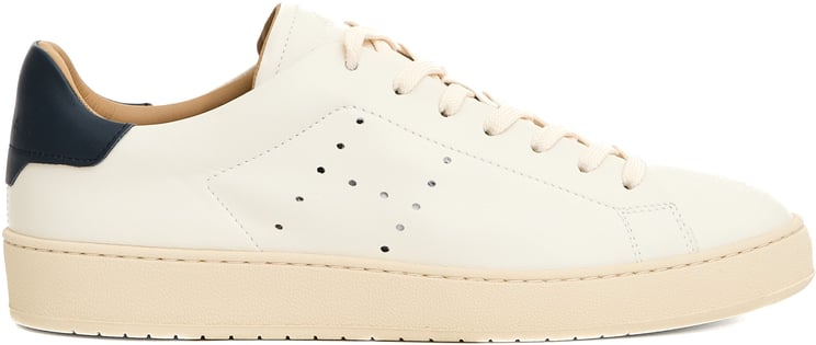 HOGAN New Cassetta Pelle Bianco Spoiler Blu