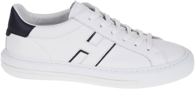 HOGAN Flat Shoes R Bianco Blu