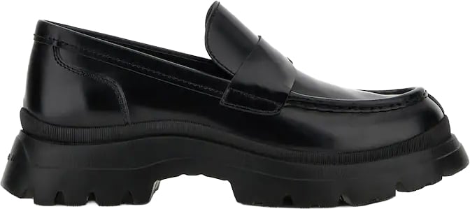 HOGAN Flat Shoes Nero