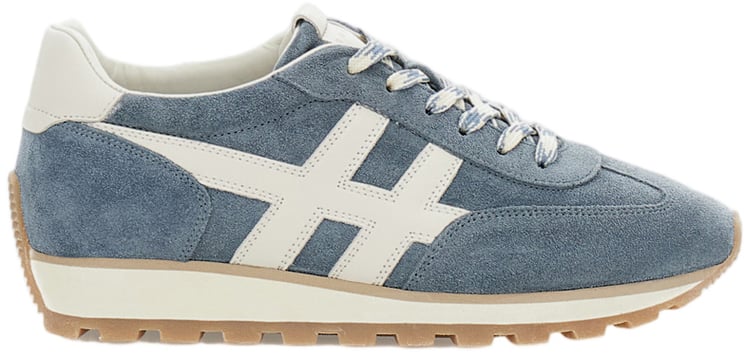 HOGAN Low-Top Suede Sneakers with Memory Foam Insole