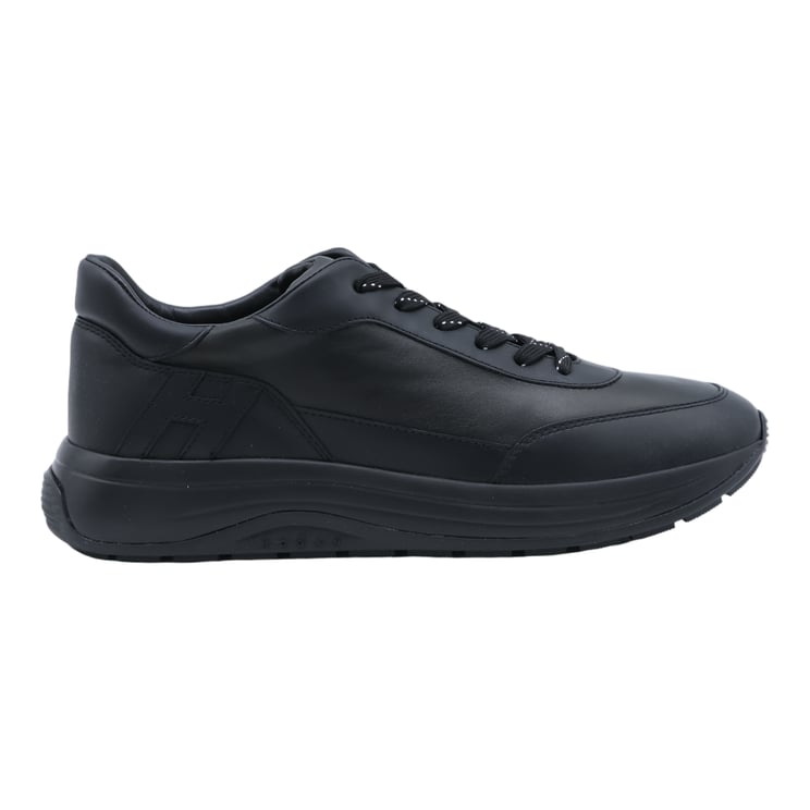 HOGAN Matte Finish Minimalist Sneakers with Cushioned Sole