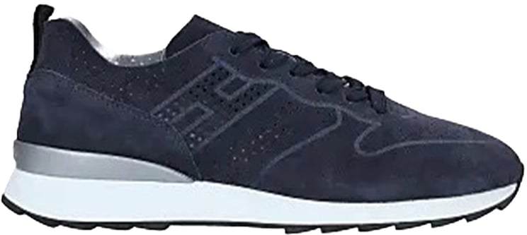 HOGAN Sneakers H261 in pelle blu