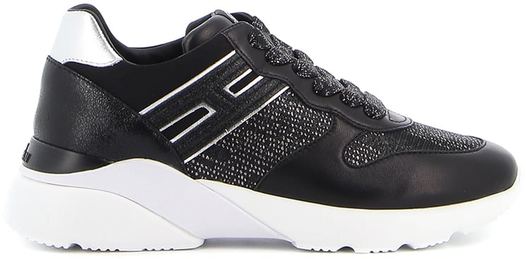 HOGAN Sneakers H261 in pelle nera