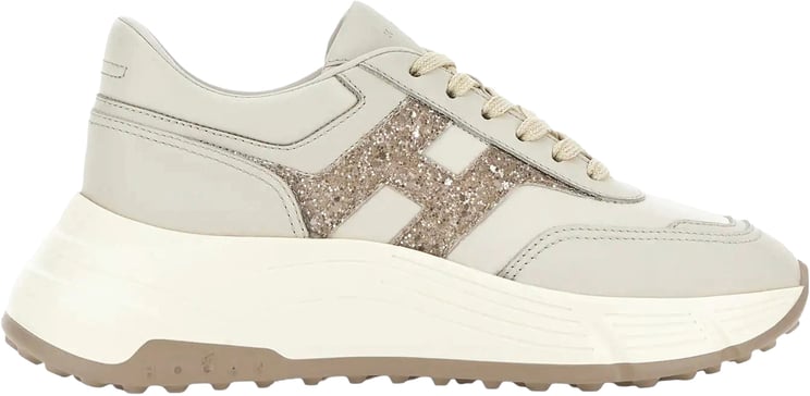 HOGAN Flat Shoes Yogurt