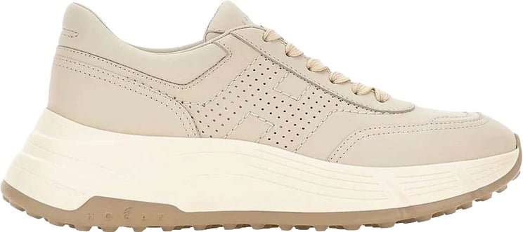 HOGAN Flat Shoes Yogurt