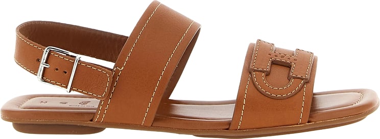 HOGAN Sandals Cuoio Scuro