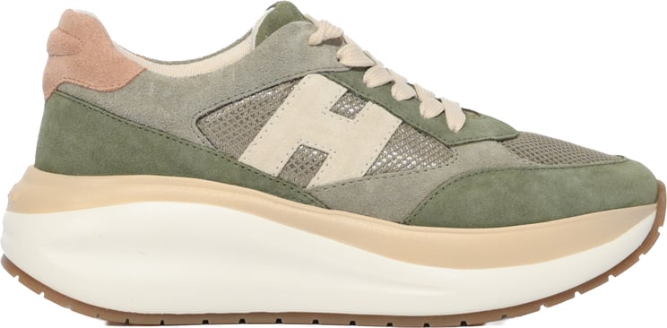 HOGAN Sneakers Verde Beige