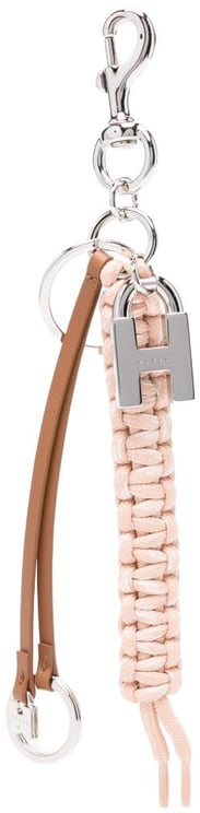 HOGAN Keychains Leather Brown