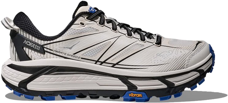 Hoka Sneakers White Cobalt Blue