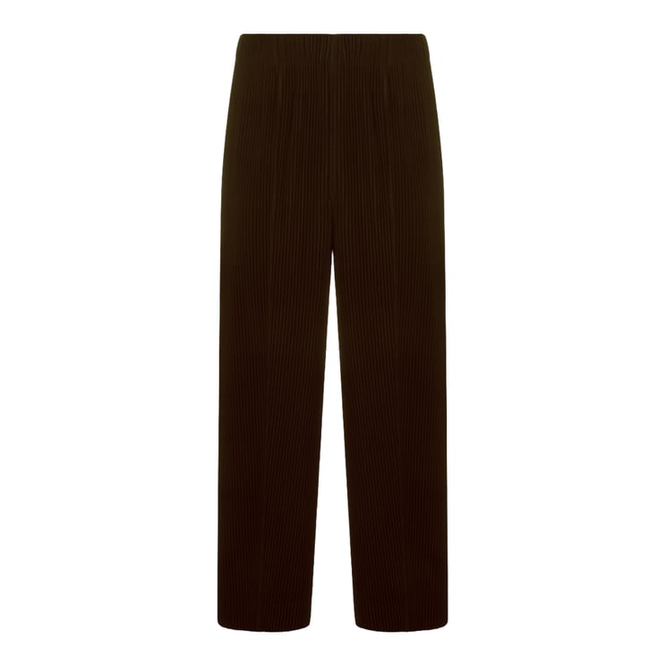 HOMME PLISSÉ ISSEY MIYAKE Straight-Leg Trousers with Pleated Texture
