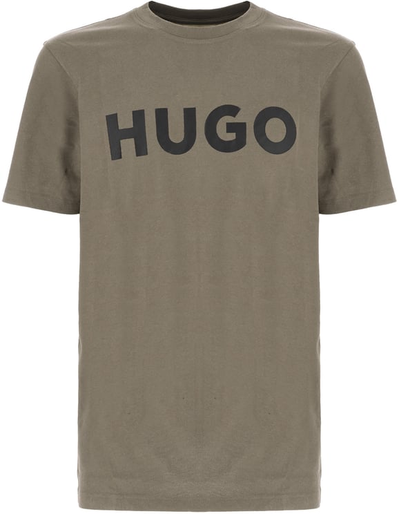 Hugo Hugo Military green cotton t-shirt