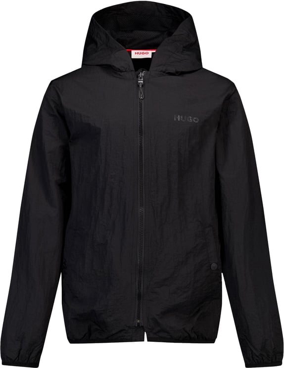 Hugo HUGO Kinder Jongens Zomerjas In Zwart