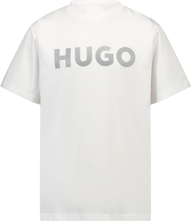 Hugo HUGO Kinder Jongens T-Shirt In Wit