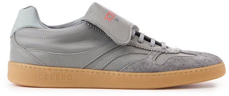 Iceberg Retro-style patterned sneakers with a "California" construction