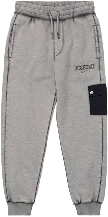 Iceberg KIDS - Charcoal Gray Joggers with Pocket