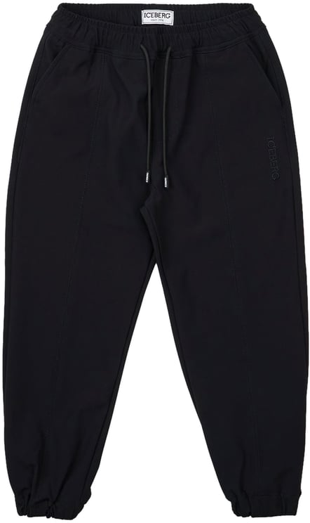 Iceberg KIDS - Black fabric joggers