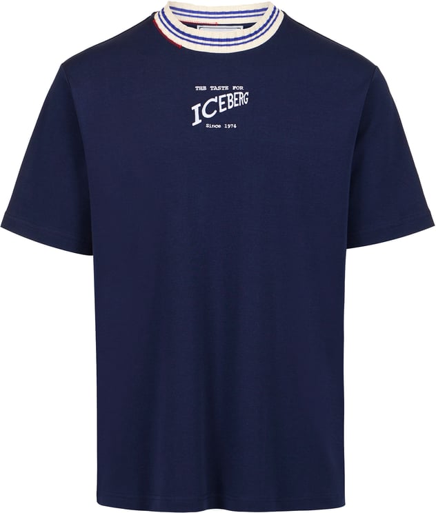 Iceberg Iconic and conscious: the blue T-shirt that makes the difference