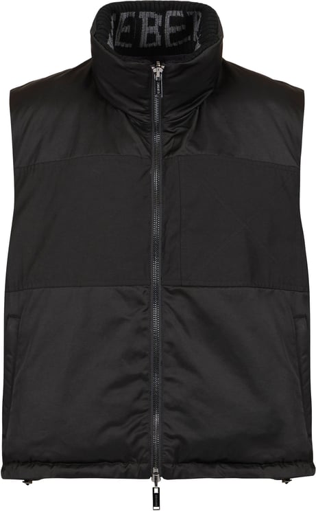 Iceberg Black padded reversible vest