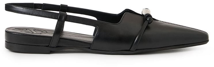 Iceberg Black sandals with strap and tapered toe