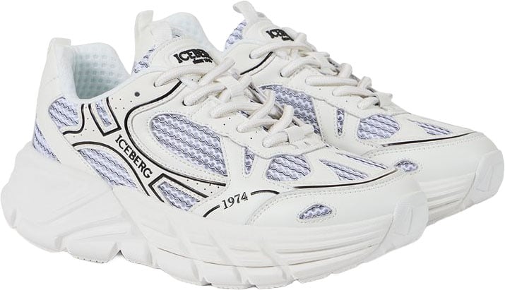 Iceberg Optic white sneakers with a sporty design