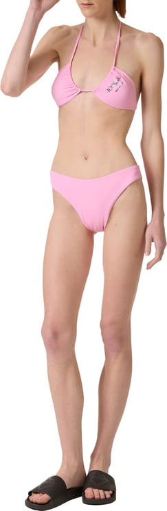 Iceberg Pink bikini bottoms with a clean line for women