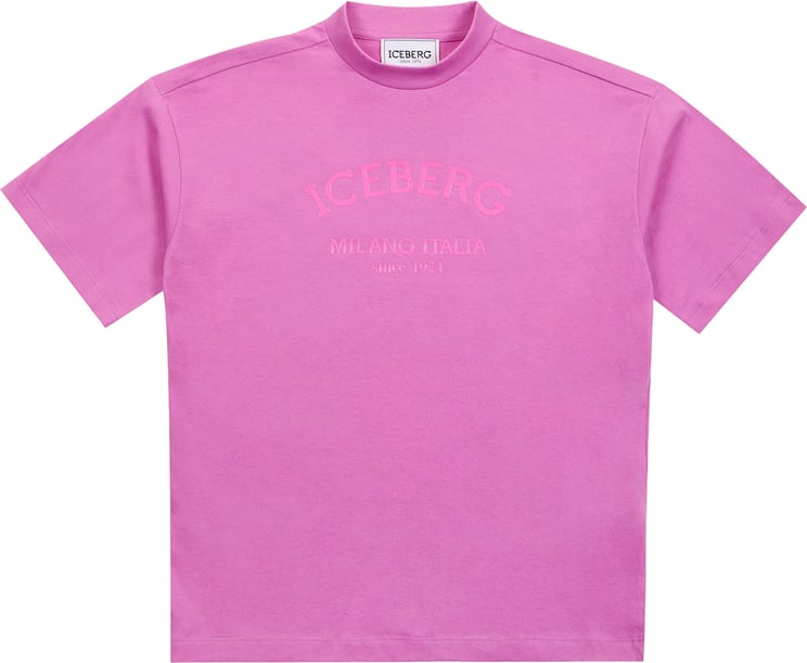 Iceberg KIDS - Violet T-shirt for boys with front logo