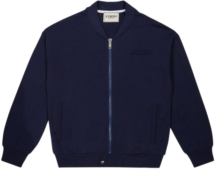 Iceberg KIDS - Classic blue jacket with zipper for boys
