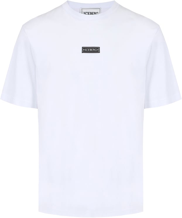Iceberg Regular fit optic white cotton jersey T-shirt with Peanuts print