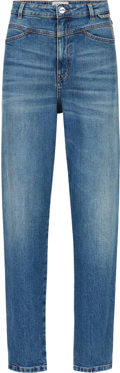 Iceberg Indigo 5-pocket denim pants in stone wash with a new barrel fit