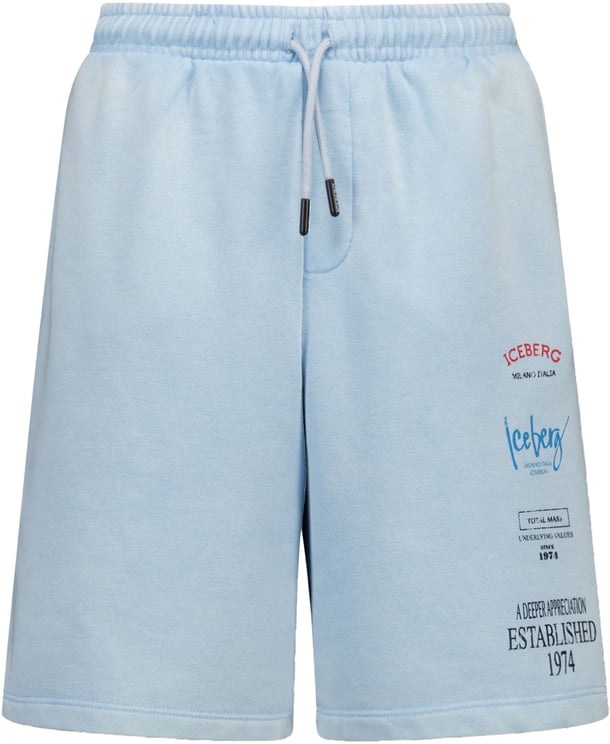 Iceberg Iceberg Kinder Jongens Shorts In Licht Blauw