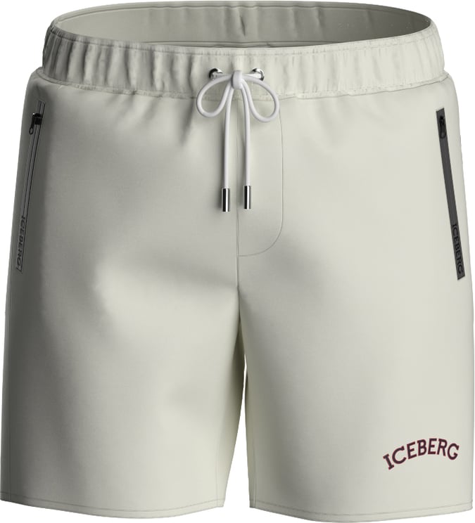 Iceberg Iceberg Medium boardshort Var. ICE26MBM08 Cream