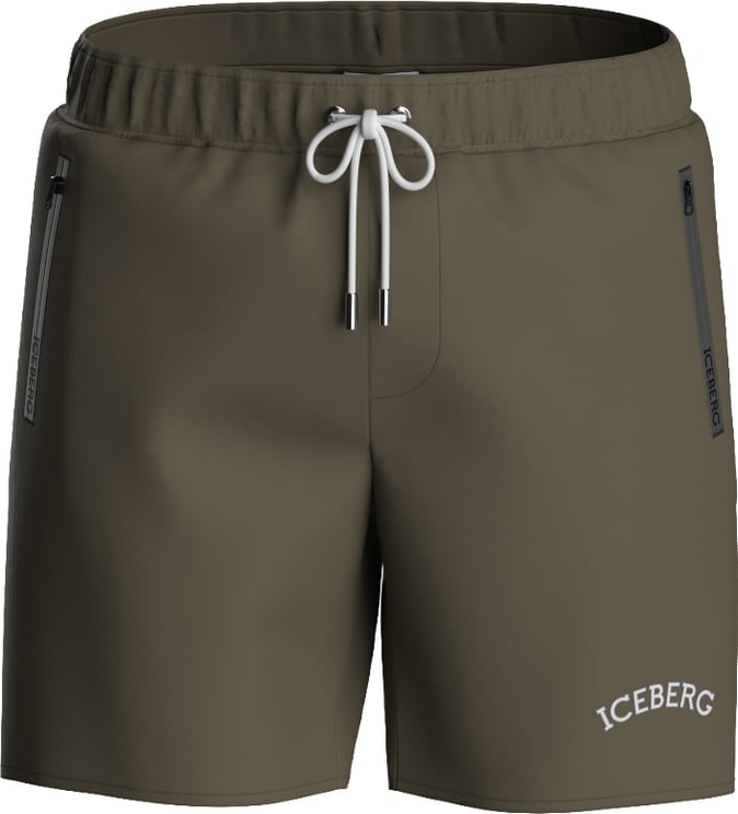 Iceberg Iceberg Medium boardshort Var. ICE26MBM08 Olive