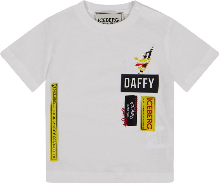 Iceberg Iceberg Baby Jongens T-Shirt In Wit