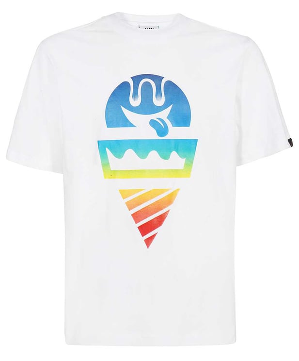 ICECREAM Printed cotton T-shirt