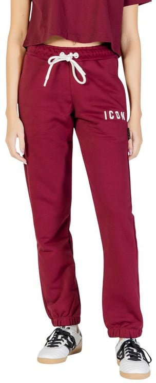 Icon Denim Icon Bordeaux Cotton Joggers (Workout Pants)