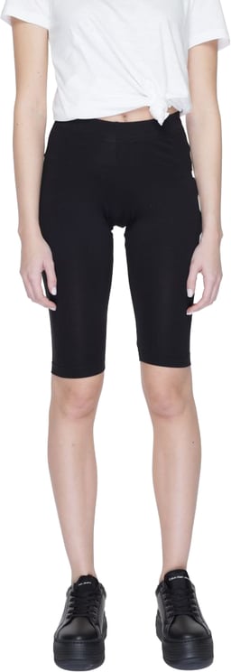 Icon Denim Icon Black Cotton Bermuda Shorts