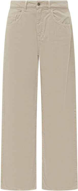 Icon Denim Jeans con Ricami Traforati e Fondo Sfrangiato