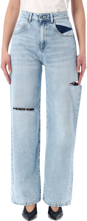 Icon Denim Icon Denim Poppy wide-leg cotton jeans
