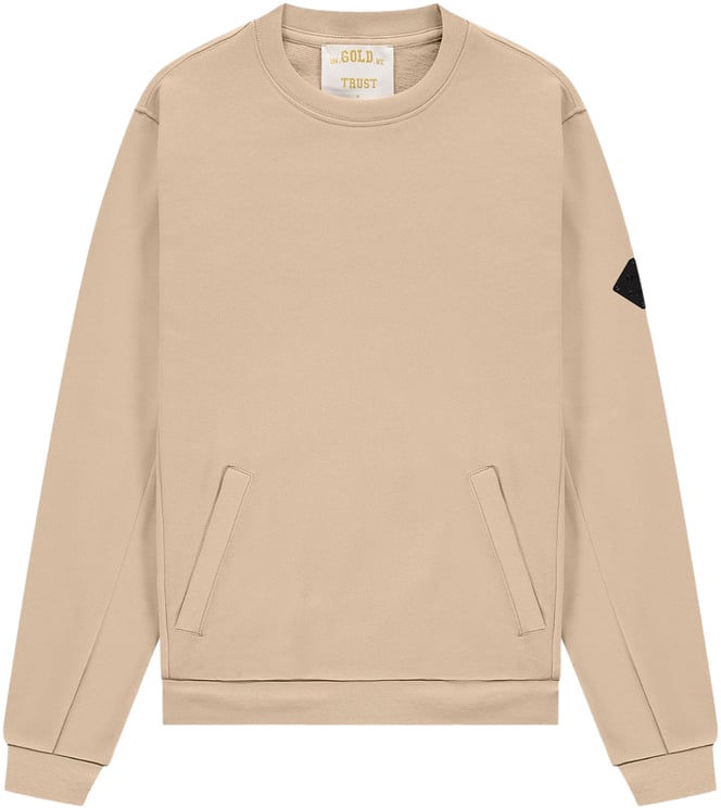 In Gold We Trust Sweater Beige