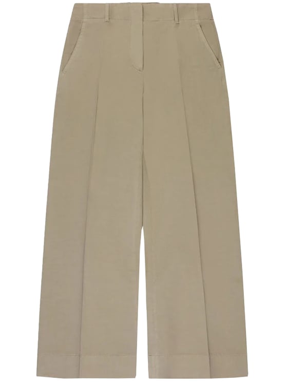 Incotex Black Straight-Leg Pleated Cotton Pants